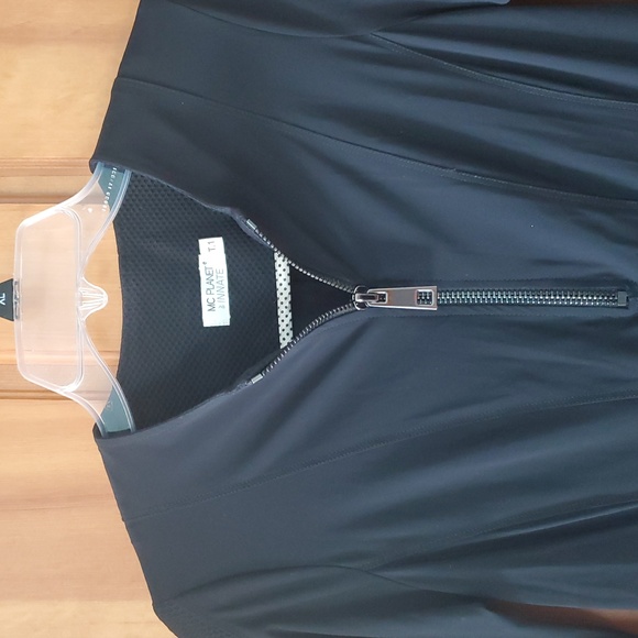 MC Planet By Innate Black Long Sleeve Stretchy Dress Size T.1 - Picture 4 of 10